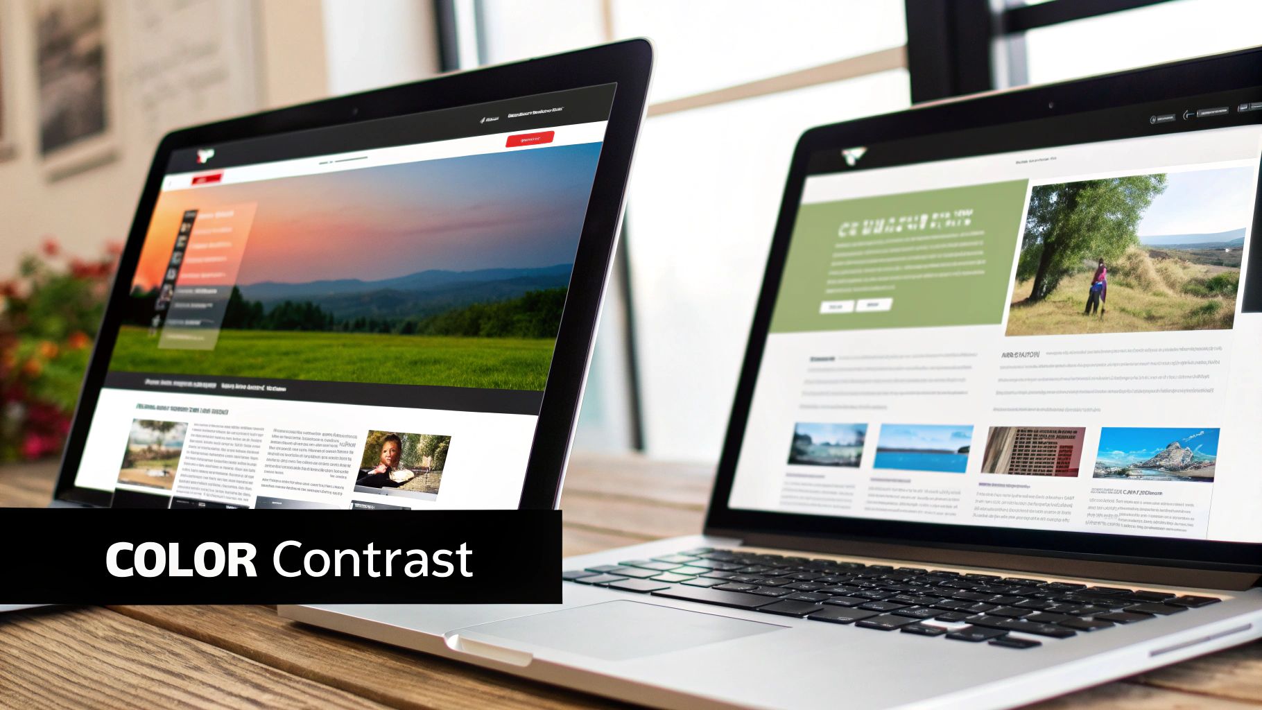 Color Contrast and Visual Design